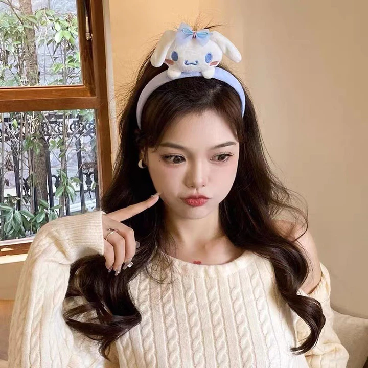 Bờm cài tóc hàn quốc, bờm hoạt hình dễ thương,bờm tóc con ếch đáng yêu, băng đô cài tóc cute PK25