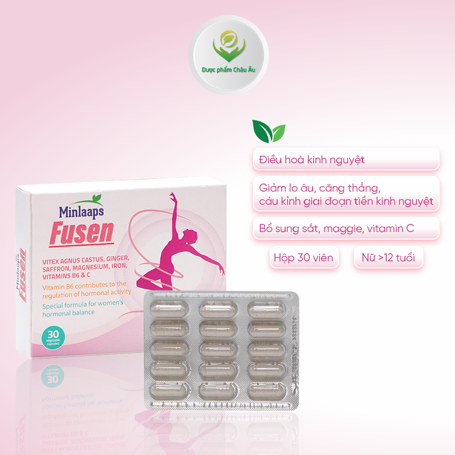Viên Uống Minlaaps Fusen Hỗ Trợ Giảm Hội Chứng Tiền Kinh Nguyệt (PMS ...