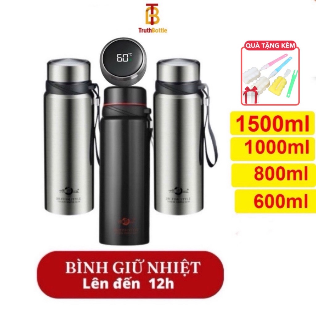 Bình Giữ Nhiệt Bình Đựng Nước, Pha Trà lõi Inox 304, dung tích 1000 ...