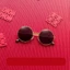 Mắt kính thời trang ngố thầy bói màu đen nâu cực cool ngầu quá hot,kính râm gọng tròn độc lạ cá tính giá rẻ HANASO 305