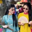 Mắt kính thời trang ngố thầy bói màu đen nâu cực cool ngầu quá hot,kính râm gọng tròn độc lạ cá tính giá rẻ HANASO 305