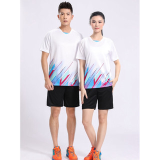 Bộ Quần Áo Cầu Lông, Pickleball, Bóng Bàn, Bóng Chuyền Nam Nữ vải mè kim, thoáng khí, co giãn, đủ size M2017