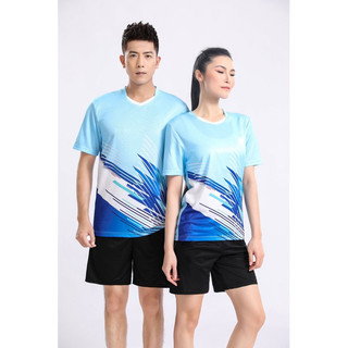 Bộ Quần Áo Cầu Lông, Pickleball, Bóng Bàn, Bóng Chuyền Nam Nữ vải mè kim, thoáng khí, co giãn, đủ size M2009