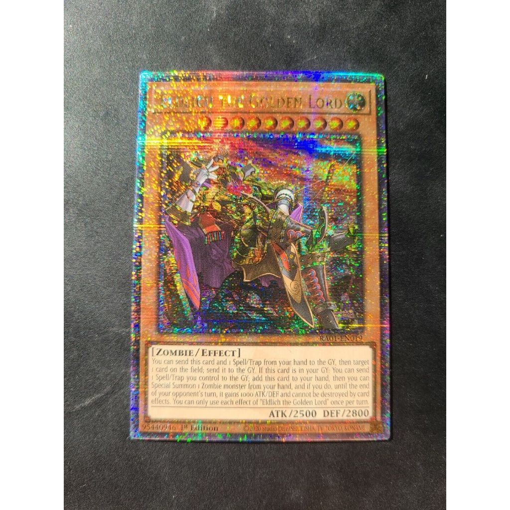 [ Dưa Hấu Yugioh ] Lá bài thẻ Eldlich the Golden Lord (alternate art ...