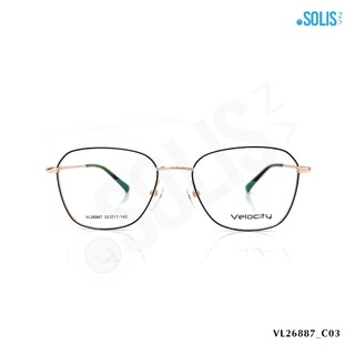 Gọng kính kim loại hiệu Velocity VL26887 KÍCH THƯỚC 52-17-142