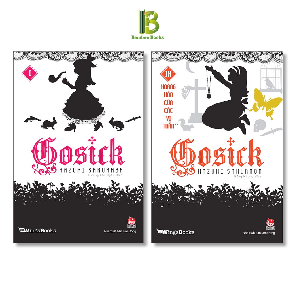Sách Gosick Light Novel Chọn Lẻ 9 Tập Kazuki Sakuraba