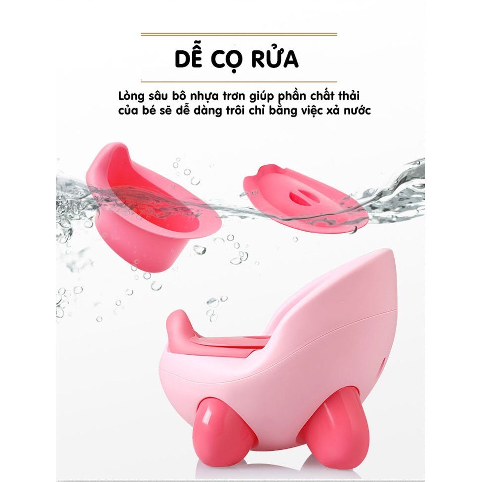 Bô gấu Hokori, Ghế ngồi bô cho bé Chính Hãng Việt Nhật (mã 5458)