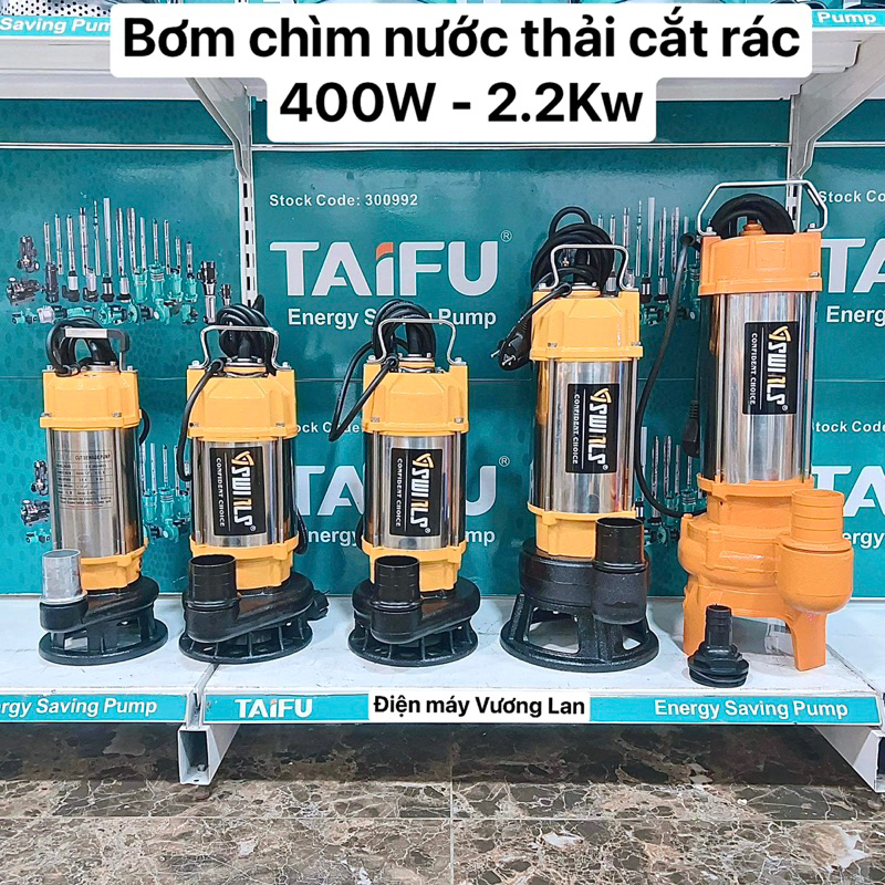 Máy Bơm Chìm Nước Thải Cắt Rác 400w 750w 1 1kw 1 5kw 2 2kw Thân