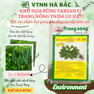 Khổ Hoa Rừng Tarzan F1 TRANG NÔNG TN354 (10 hạt), Hạt Giống Nảy Mầm Tốt, Năng Suất Cao Trông Quanh Năm, Hạt Giống Hà Bắc