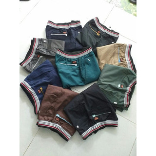 Quần short kaki nam lưng thun chất liệu cotton phong cách thời trang trẻ trung năng động kiểm tra trước khi thanh toán