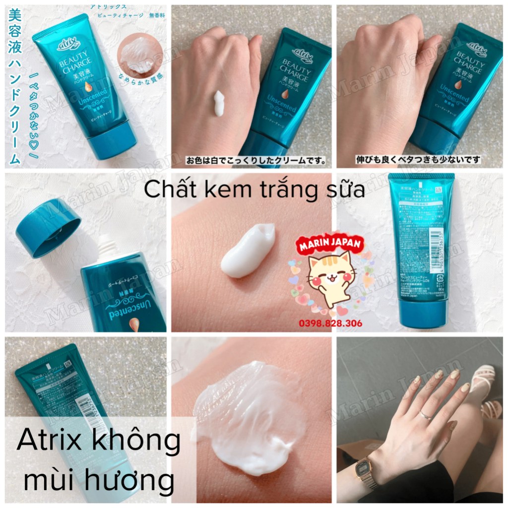(Có Video Mua Hàng)Kem dưỡng da tay Atrix Beauty Charge Nhật Bản ...