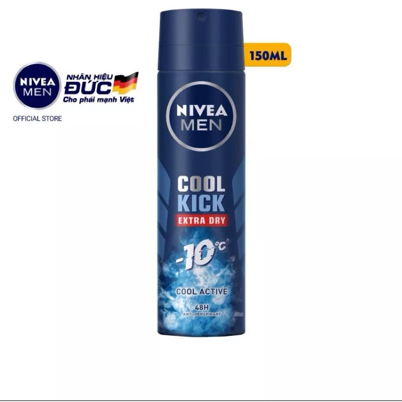 Xịt Ngăn Mùi NIVEA MEN 150ml