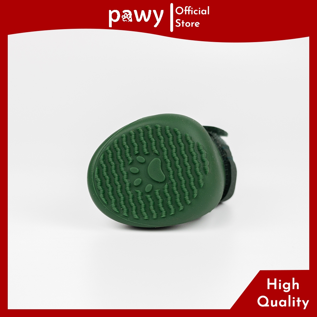 Ảnh Giày Cho Chó Mèo Pawy - Ultra Protection - Xanh Lá Cây - Pawy Dog & Cat Shoes - Giày Đi Mưa Cho Chó Mèo 3