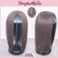 Mái giả che hói đỉnh đầu hai mái 35cm, tóc giả phủ hói dài