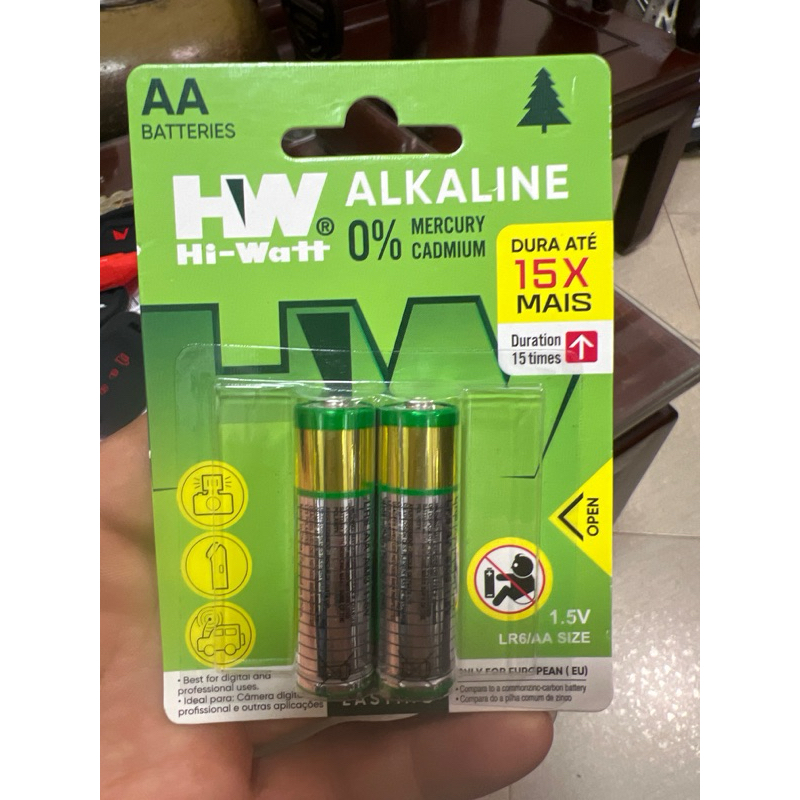 Pin AA, AAA Alkaline , Alkaline super HW- PIN HW 1,5V Siêu Bền - Hàng ...