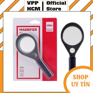 Kính lúp Deli 50mm và 60mm,75mm để lựa chọn