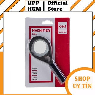 Kính lúp Deli 50mm và 60mm,75mm để lựa chọn