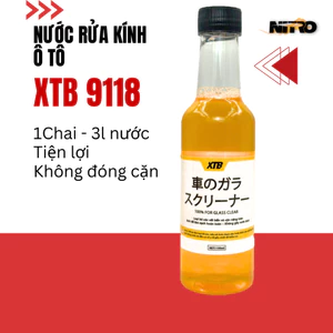 Nước rửa kính ô tô chính hãng XTB 9118 đổ trực tiếp phù hợp với mọi loại xe hơi, không gây đóng cặn