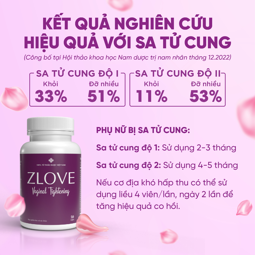 Ảnh Viên uống nội tiết tố nữ Zlove se khít và làm hồng vùng kín, giảm khô hạn, nấm ngứa ( Hộp 50 viên) 4