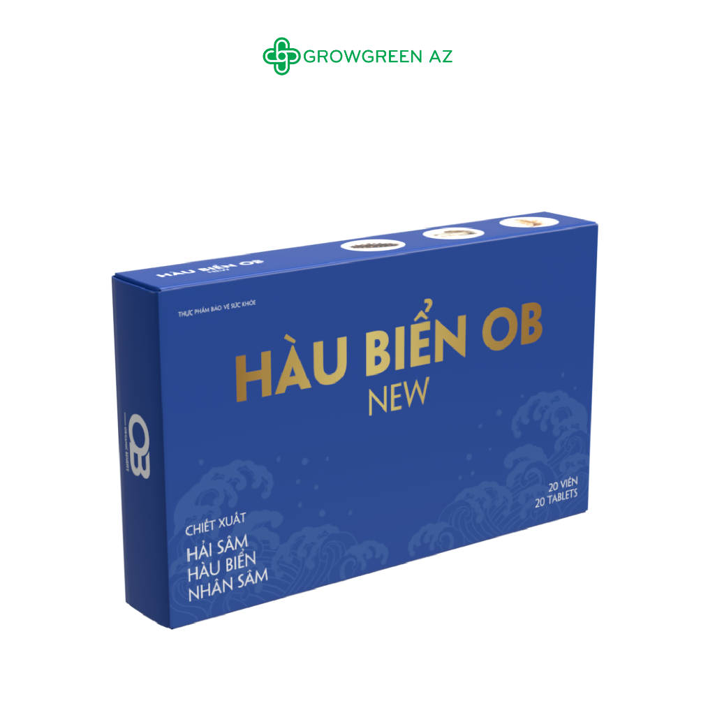 Ảnh HOBN- Tinh chất hàu biển Hàu Biển Ob New Bổ Sung Kẽm Cho Nam, Hỗ Trợ Sinh Lý Nam, Bổ Thận (Hộp 20 Viên) Zlove 1