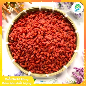 Kỷ Tử Đỏ Sấy Khô Câu Kỷ Tử Ninh Hạ Kỷ Tử Ngọt Trái To Sạch Nấu Chè Pha Trà Loại Đặc Biệt - Túi 500g