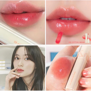 [AUTH 100%] SON TINT BÓNG ROMAND DEWYFUL WATER TINT #09 COTTON MELBA