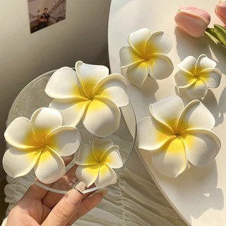 Kẹp Tóc Hình Hoa Thanh Lịch Kẹp Mỏ Vịt Thời Trang Hè Phong Cách Hàn Quốc