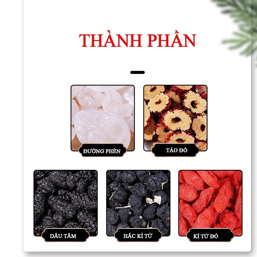 Ảnh Trà bổ máu ích huyết sức Camifarm hộp 30 gói, bổ máu, mát gan, thanh nhiệt giải độc 4