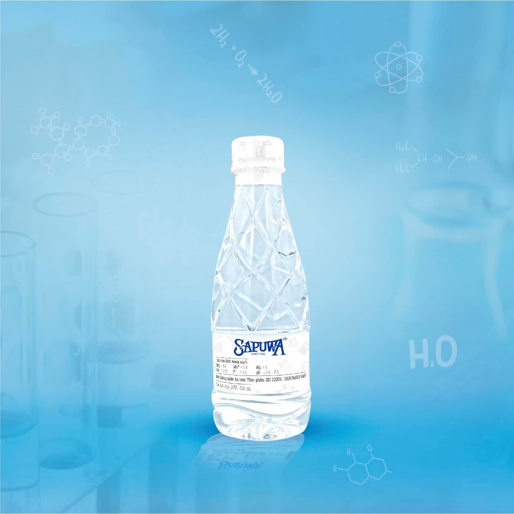 Thùng 24 chai nước tinh khiết 330ml diamond