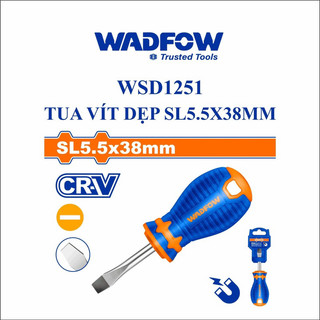 ĐỒ NGHỀ WADFOW Tua vít dẹp SL5.5x38mm , SL6.5x38mm , WSD1251 , WSD1261