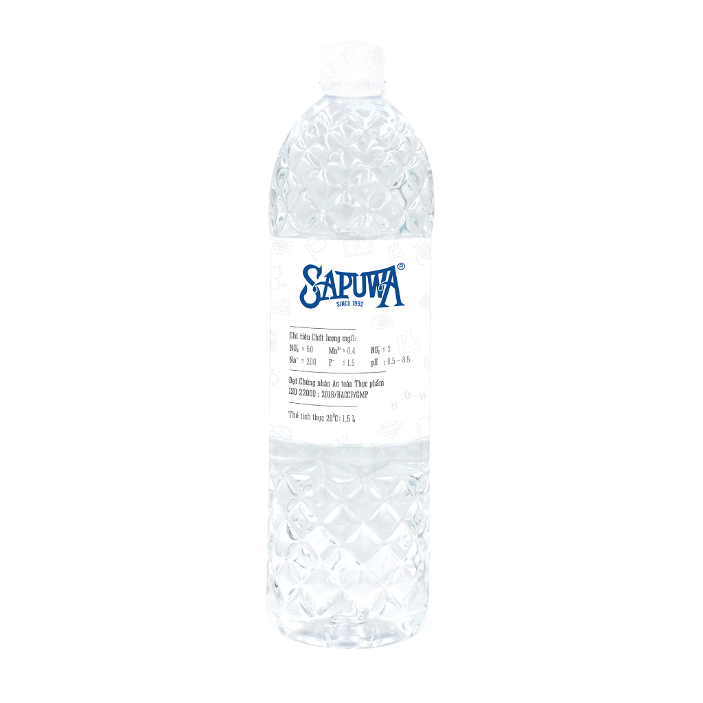 Thùng 12 chai nước tinh khiết 1.5L