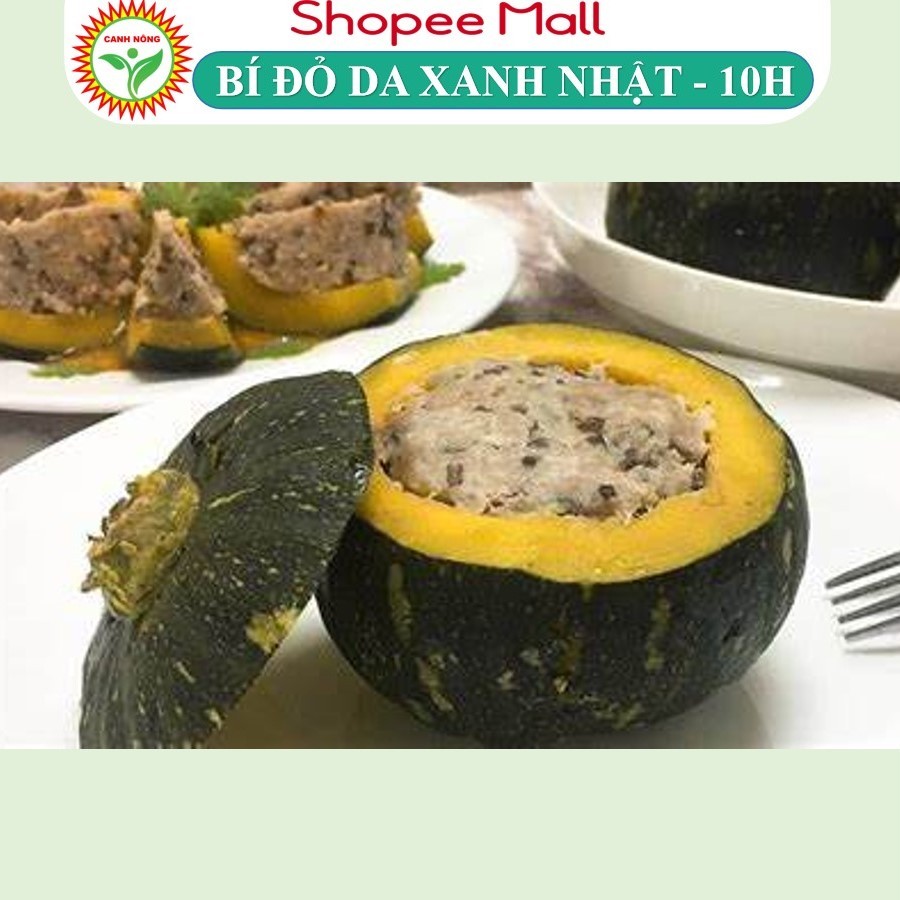 Hạt giống Bí Đỏ Nhật Bản lai F1 dễ trồng, ngọt, thơm, Hạt giống rau củ quả trồng chậu - Hạt giống CANH NÔNG