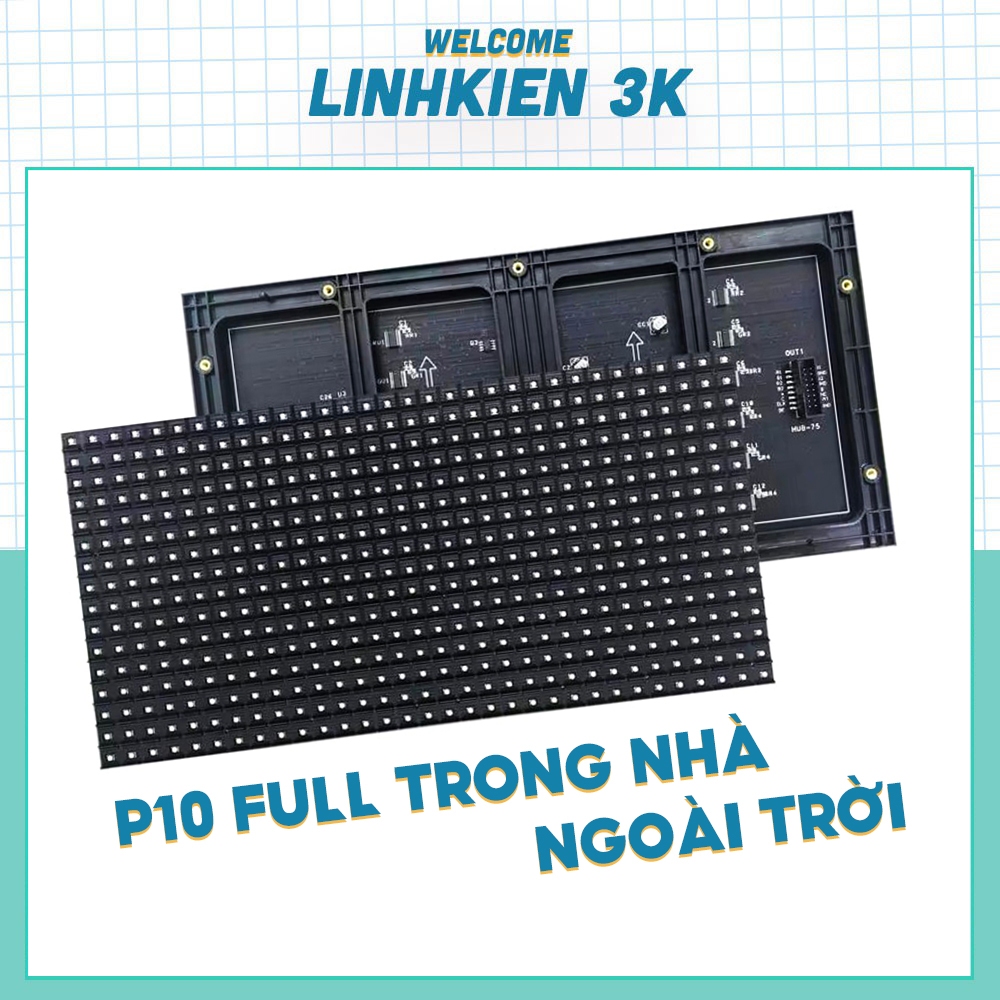 LED matrix P10 trong nhà, ngoài trời fullcolor hàng indoor, outdoor ylr ...