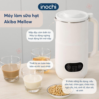 Máy làm sữa hạt đa năng, máy xay cầm tay Inochi -  nấu sữa hạt,làm sữa đậu nành,nấu cháo ăn dặm