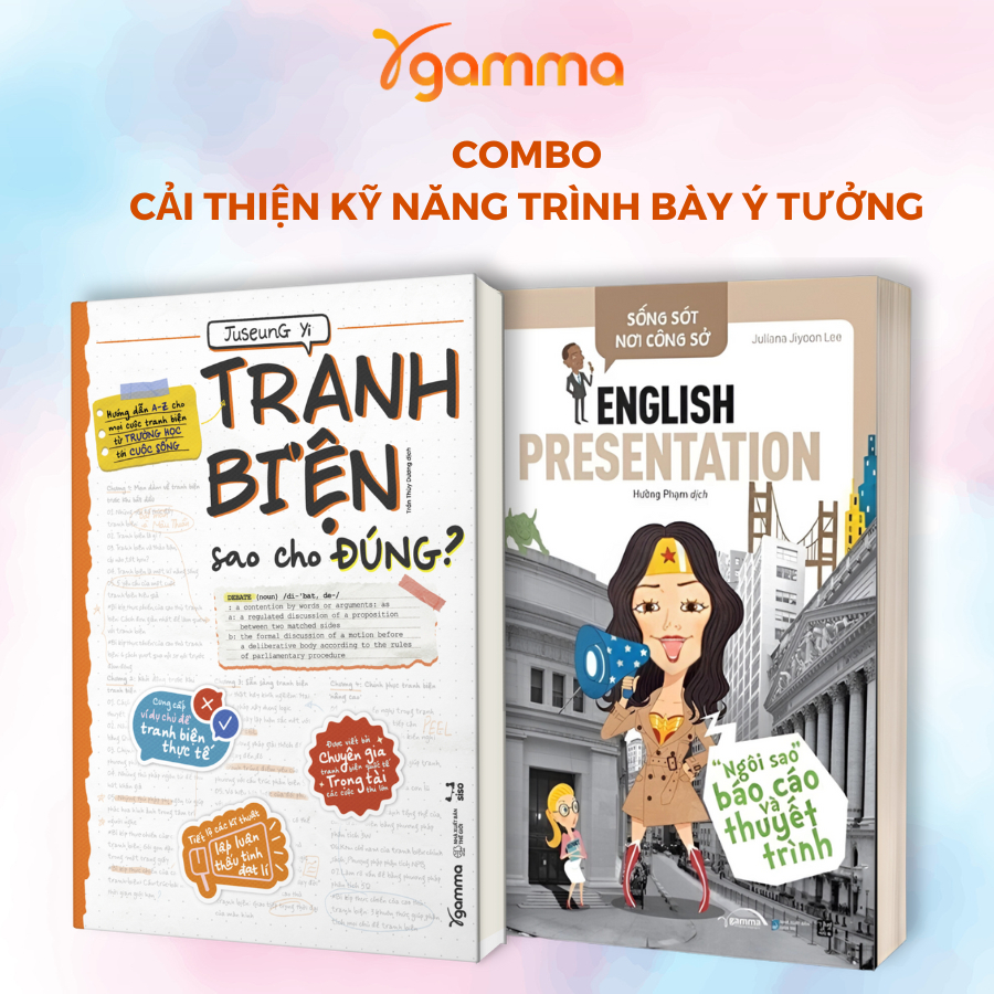 Lẻ/Combo Sách: Sống Sót Nơi Công Sở - Ngôi Sao Báo Cáo Và Thuyết Trình + Tranh Biện Sao Cho Đúng?