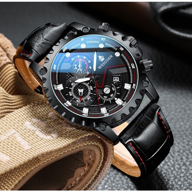 Đồng hồ nam chính hãng D-ZINER bản weguan chính hãng size 42mm kèm hộp đựng T0202 | BigBuy360 - bigbuy360.vn