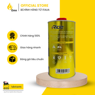(Nhập khẩu) (1.2L) Nhớt Eni I-Ride Scooter 10W40 chuyên dụng cho xe Vespa/Piaggio
