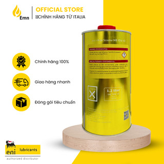 (Nhập khẩu) (1.2L) Nhớt Eni I-Ride Scooter 10W40 chuyên dụng cho xe Vespa/Piaggio