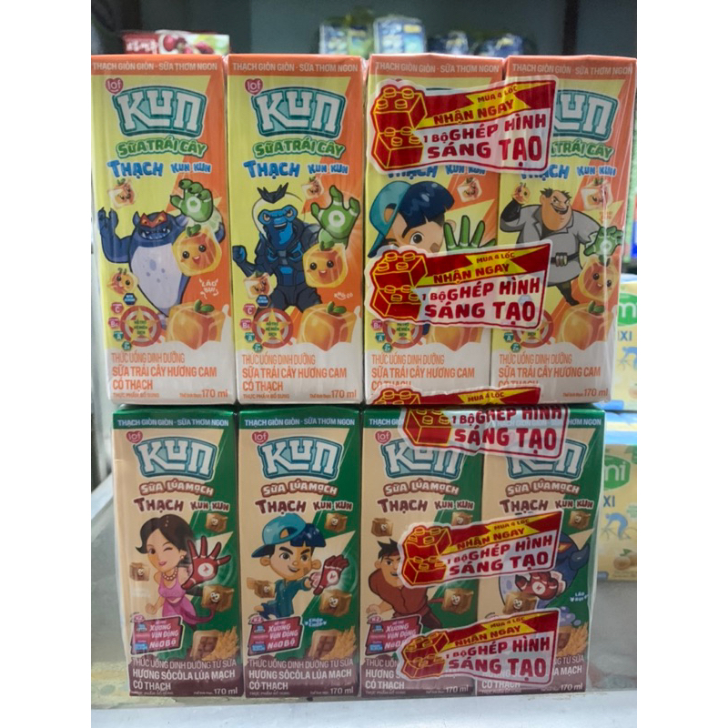 Sữa Kun Socola Lúa Mạch Có Thạch 180ml | Shopee Việt Nam