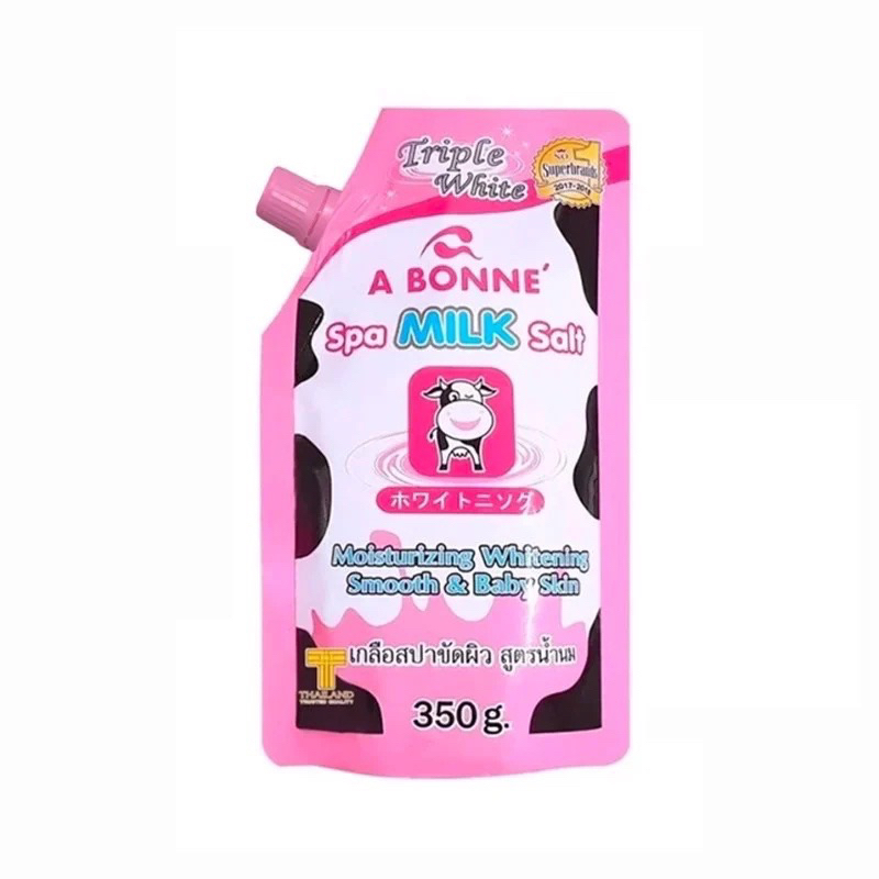 Muối tắm sữa bò tẩy tế bào chết A Bonne Spa Milk Salt 350g