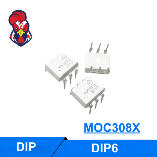 [5 CON] Opto TRIAC MOC3081 MOC3082 MOC3083 DIP-6 (Chính hãng) | Shopee ...