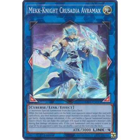 Mekk-Knight Crusadia Avramax - RA01-EN044 | Shopee Việt Nam