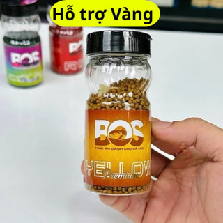 Cám BOS tăng màu Xanh - Đỏ - Vàng Cá Lóc cảnh từ Singapo Hỗ Trợ Tăng Màu