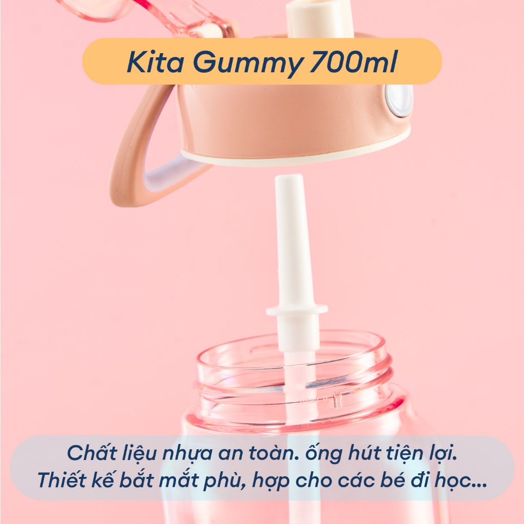 Bình Nước Inochi: Nhựa Tritan An Toàn, Chống Tràn, Dung Tích 480ml-1500ml, Kiểu Dáng Đẹp