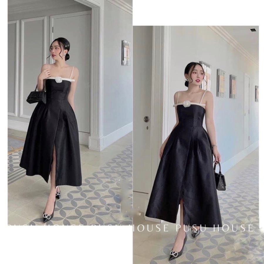 [ HÌNH CHỤP THẬT 100%]ĐẦM DỰ TIỆC TIỂU THƯ FORM XÒE RỘNG ĐỨNG FORM SANG TRỌNG