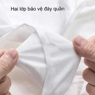 Quần lót dùng 1 lần chất liệu Cotton cao cấp đáy quần kháng khuẩn hộp 5 quần đủ size