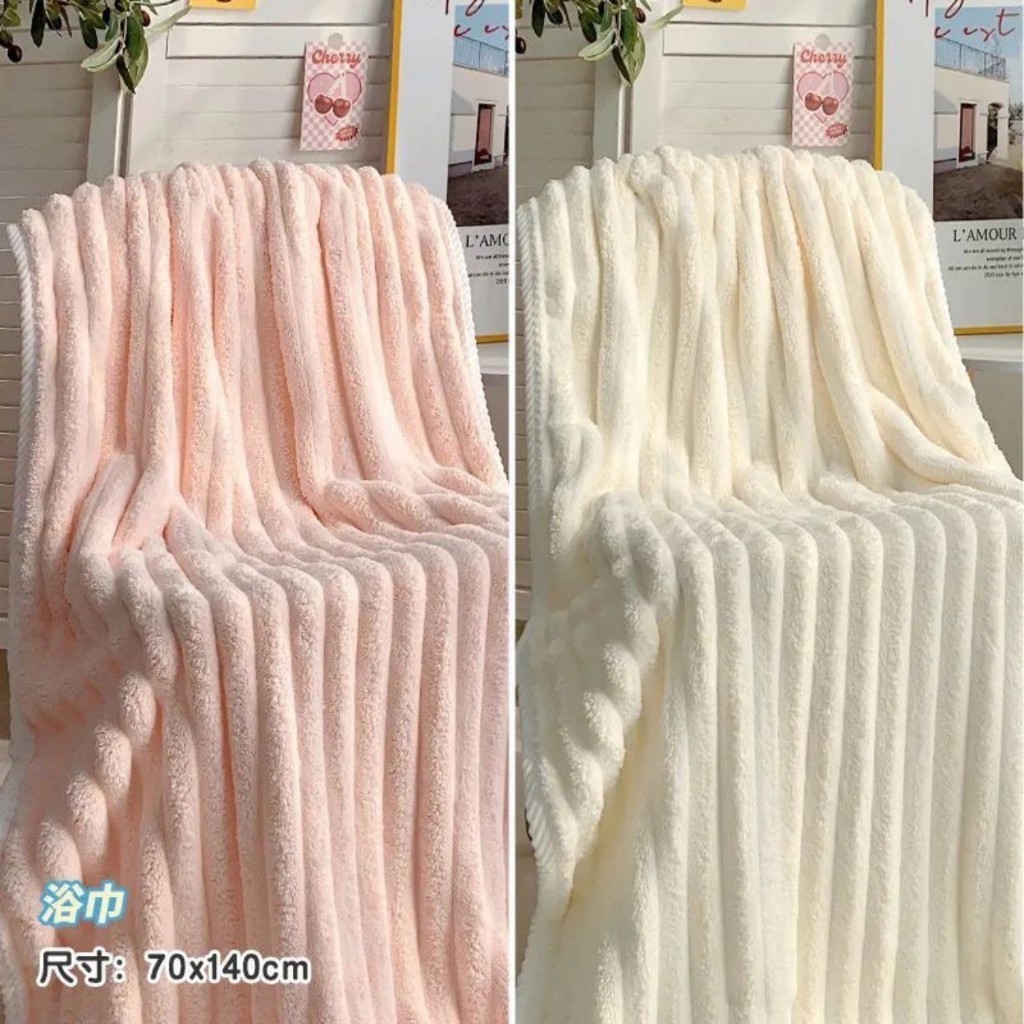 Khăn tắm sóng nước siêu thấm nước hàng nội địa trung dầy dặn size to (Tuyển   )
