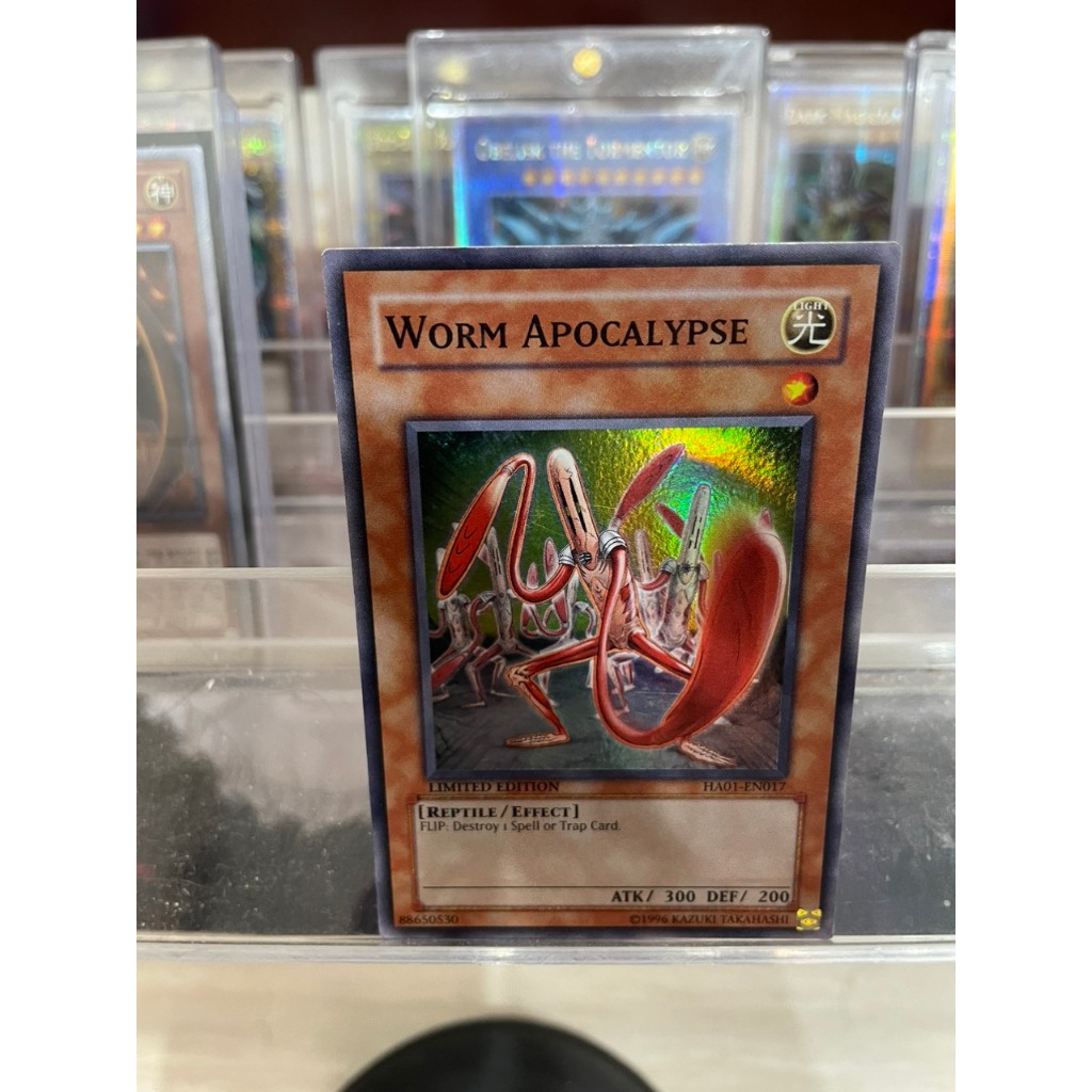 Thẻ bài Worm Apocalypse - HA01-EN017 - Super Rare 1st Edition | Shopee ...