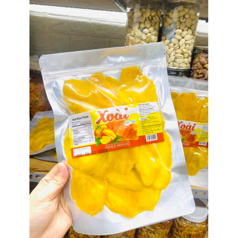 Dịch vụ hút chân không xoài sấy tại Bình Dương