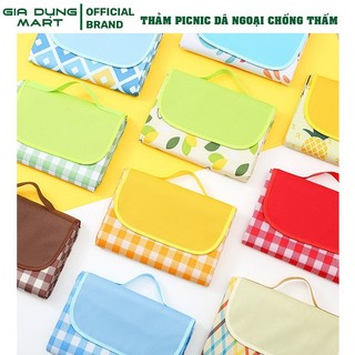 [HOT SALE 1,5X2M] Thảm Picnic Gấp Gọn,  Thảm Dã Ngoại, Du Lịch Cao Cấp- Chống Thấm Nước, Họa Tiết Caro, Gấp Gọn Tiện Lợi